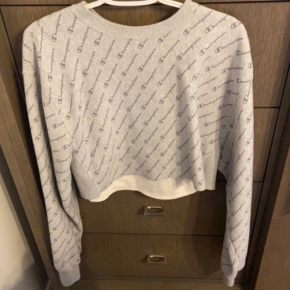 champion long sleeved crop